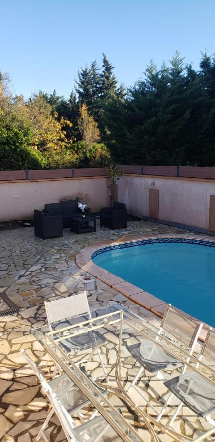 Villa Avec Piscine A St Marie La Mer Sainte-Marie Exterior foto
