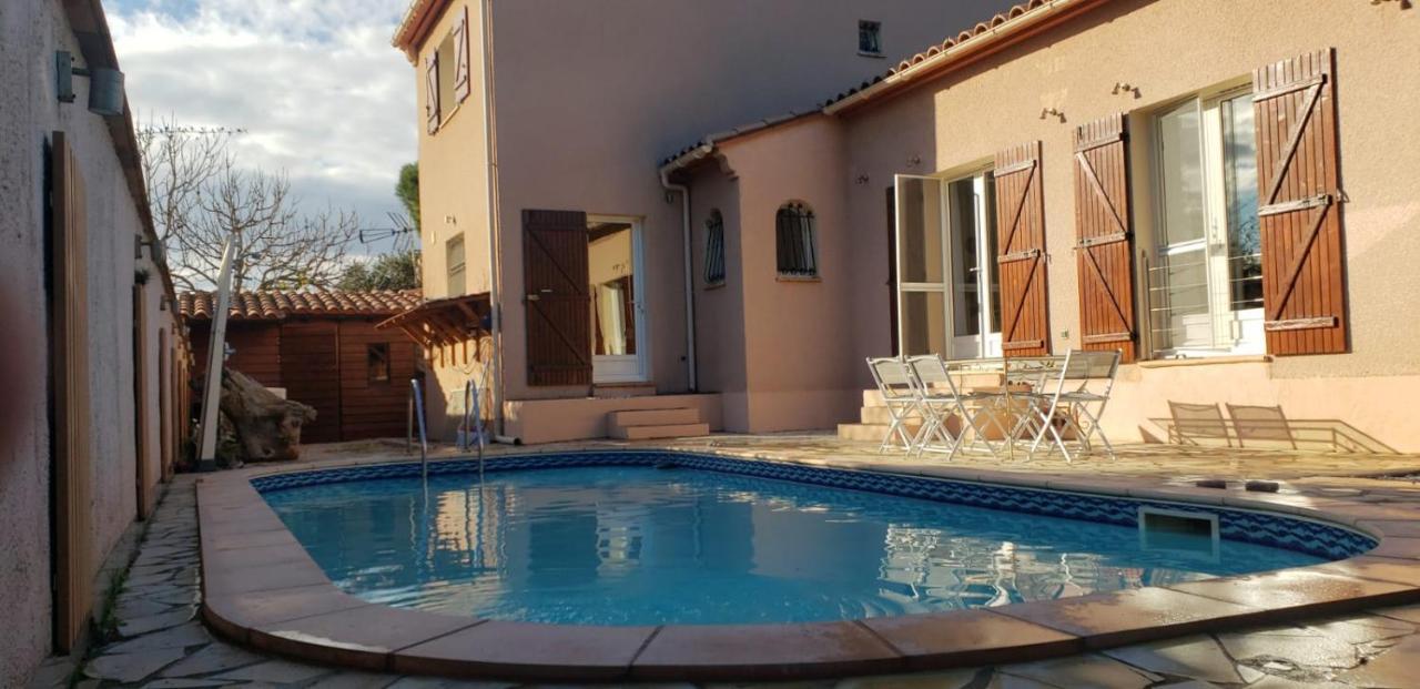 Villa Avec Piscine A St Marie La Mer Sainte-Marie Exterior foto