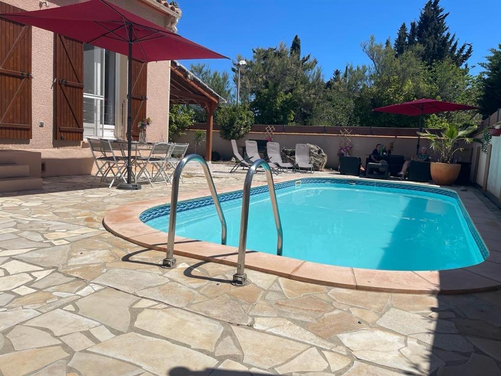 Villa Avec Piscine A St Marie La Mer Sainte-Marie Exterior foto